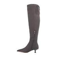 New York & Company Womens Vanellope Kitten Heel Dress Boots