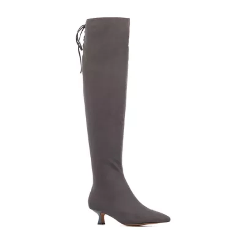 New York & Company Womens Vanellope Kitten Heel Dress Boots