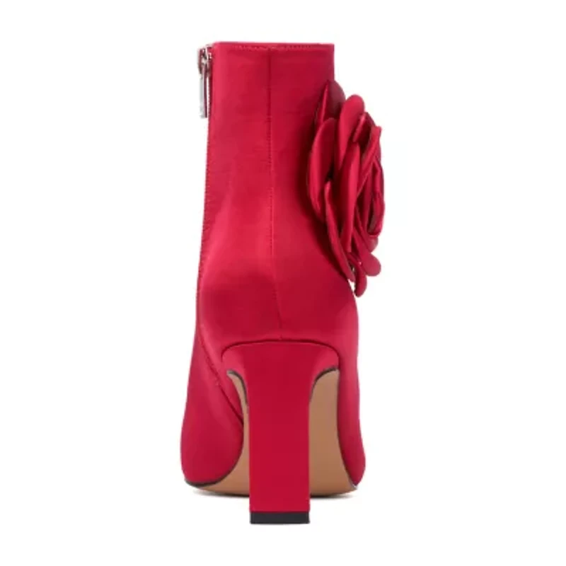 New York & Company Womens Mckenna Block Heel Dress Boots