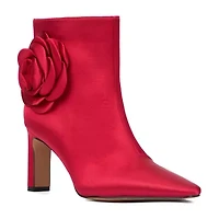 New York & Company Womens Mckenna Block Heel Dress Boots