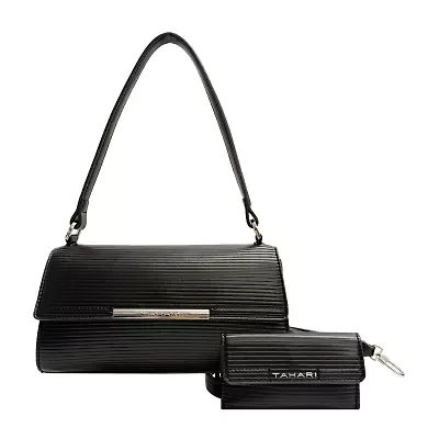 Tahari Spring St. Multi Compartment Convertible Shoulder Bag