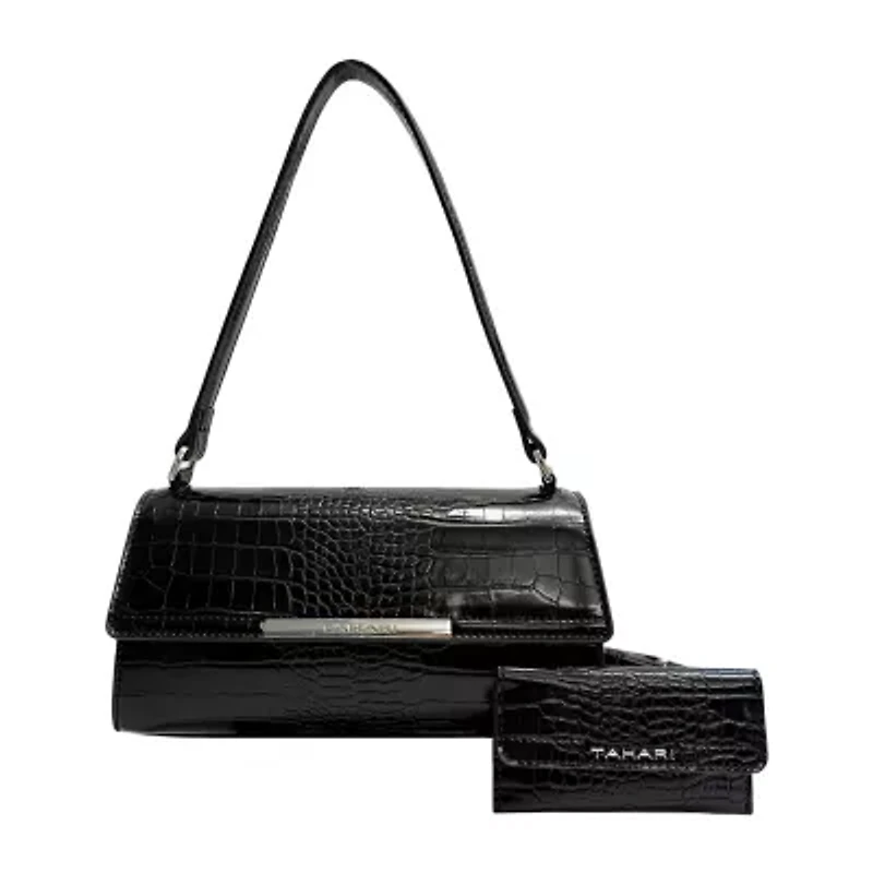 Tahari Spring St. Multi Compartment Convertible Shoulder Bag