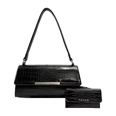 Tahari Spring St. Multi Compartment Convertible Shoulder Bag