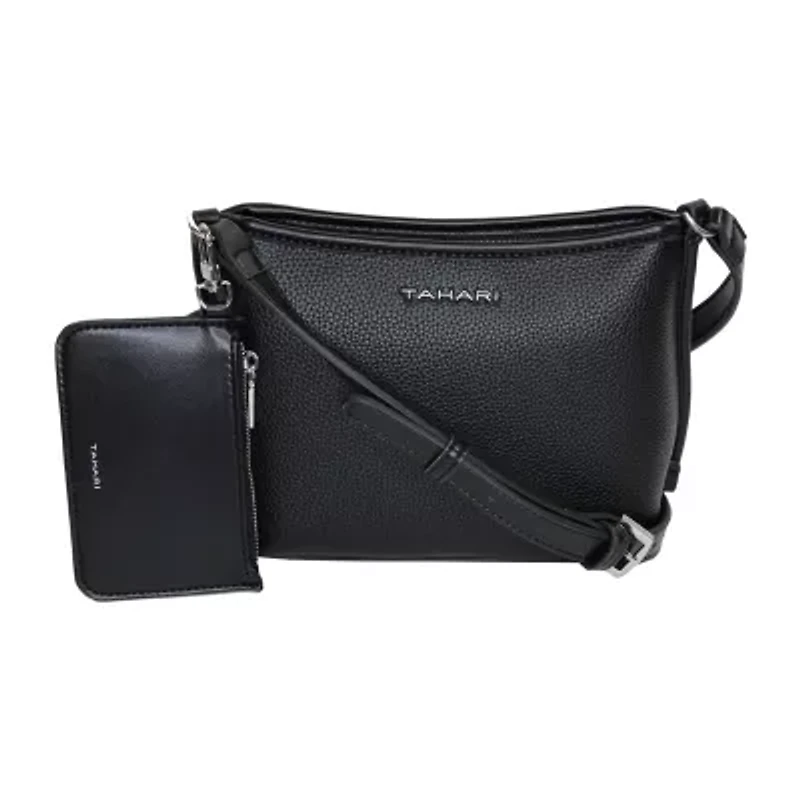 Tahari Cooper Top Zip Crossbody Bag