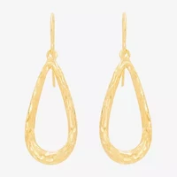 Womens 14K Gold Drop Earrings