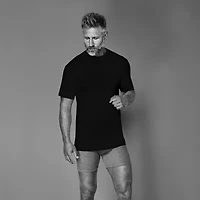 Stafford Heavyweight Mens 3 Pack Short Sleeve Crew Neck T-Shirt