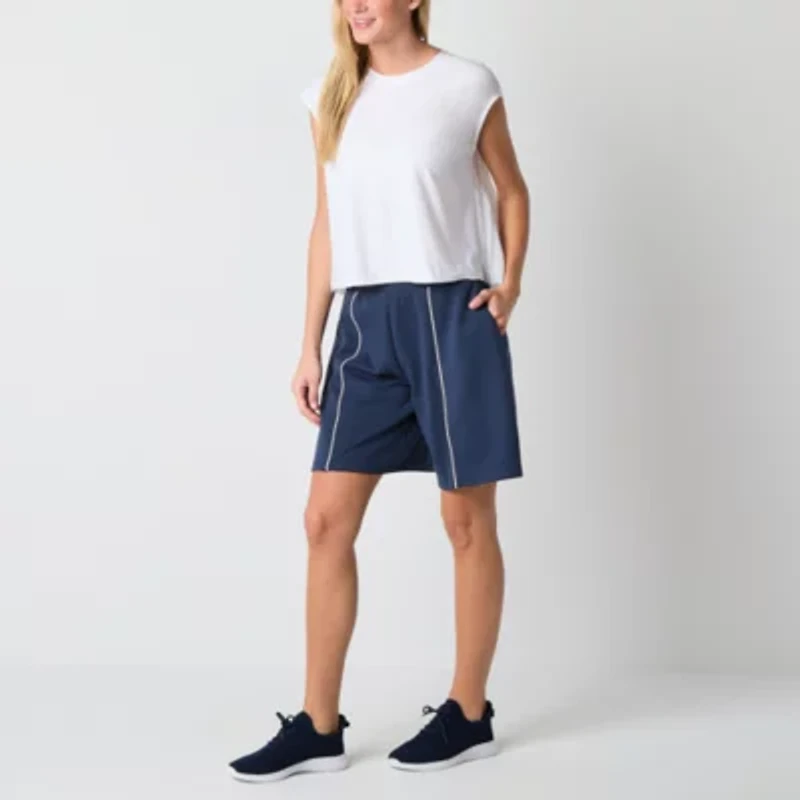 Xersion Womens Double Knit Jort