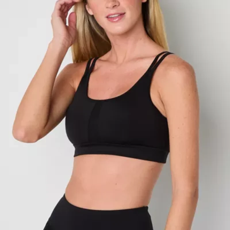 Xersion Mesh Cross Back Medium Support Sports Bra