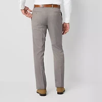 Collection By Michael Strahan Mens Checked Stretch Fabric Modern Fit Flat Front Suit Pant