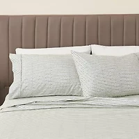 Linery Striped Microfiber Sheet Set