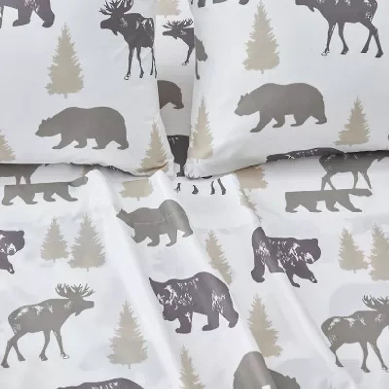 Linery Rustic Lodge Sheet Set