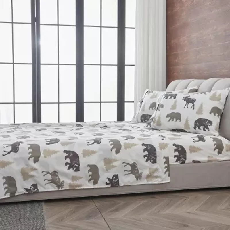 Linery Rustic Lodge Sheet Set