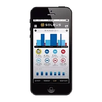 Soleus Thrive Black and Pink Activity Tracker and Heart Rate Monitor Band