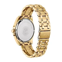 Citizen Peyten Mens Diamond Accent Gold Tone Stainless Steel Bracelet Watch Bm7103-51l