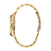 Citizen Peyten Mens Diamond Accent Gold Tone Stainless Steel Bracelet Watch Bm7103-51l