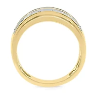 Mens CT. T.W. Natural Diamond 10K Gold Fashion Ring