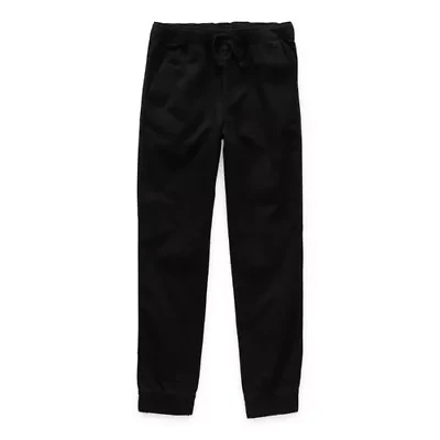 Thereabouts Pull-On Little & Big Kid Boys Stretch Fabric Cuffed Regular Fit Jogger Pant