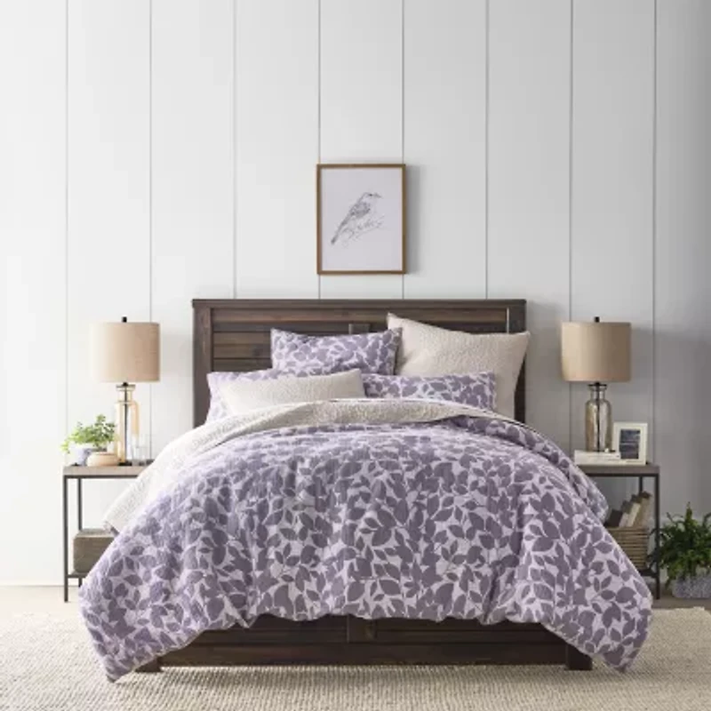 Linden Street Laurel Floral Duvet Cover Set