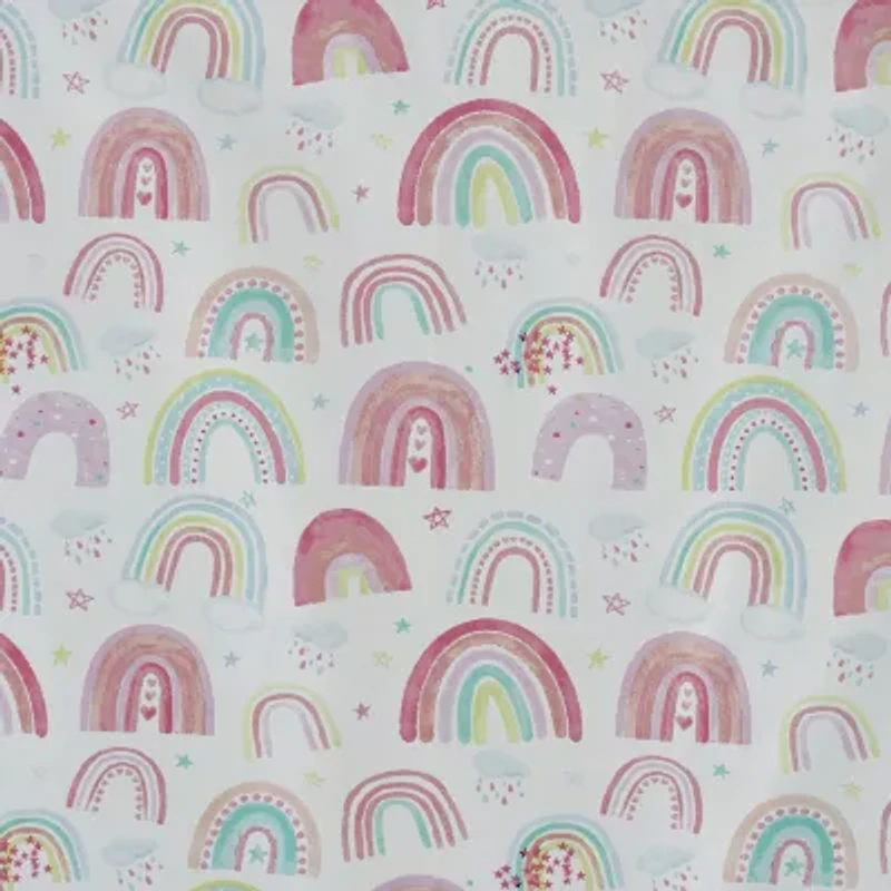 Sun Zero Rainbows Grommet Top Energy Saving 100% Blackout Single Curtain Panel
