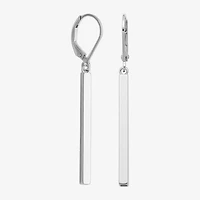 Womens Sterling Silver Drop Earrings