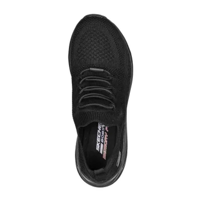 Skechers Bobs Sport Sparrow 2.0 Allegiance Crew Womens Slip-On Walking Shoes