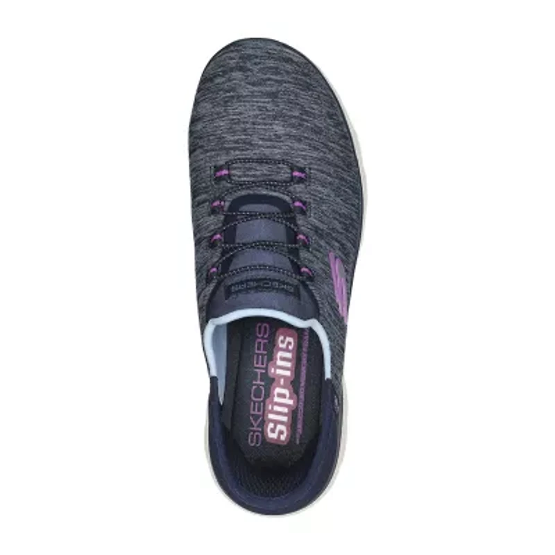 Skechers Hands Free Slip-Ins Summits Dazzling Haze Womens Slip-On Walking Shoes