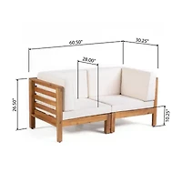 Oana 7-pc. Loveseat
