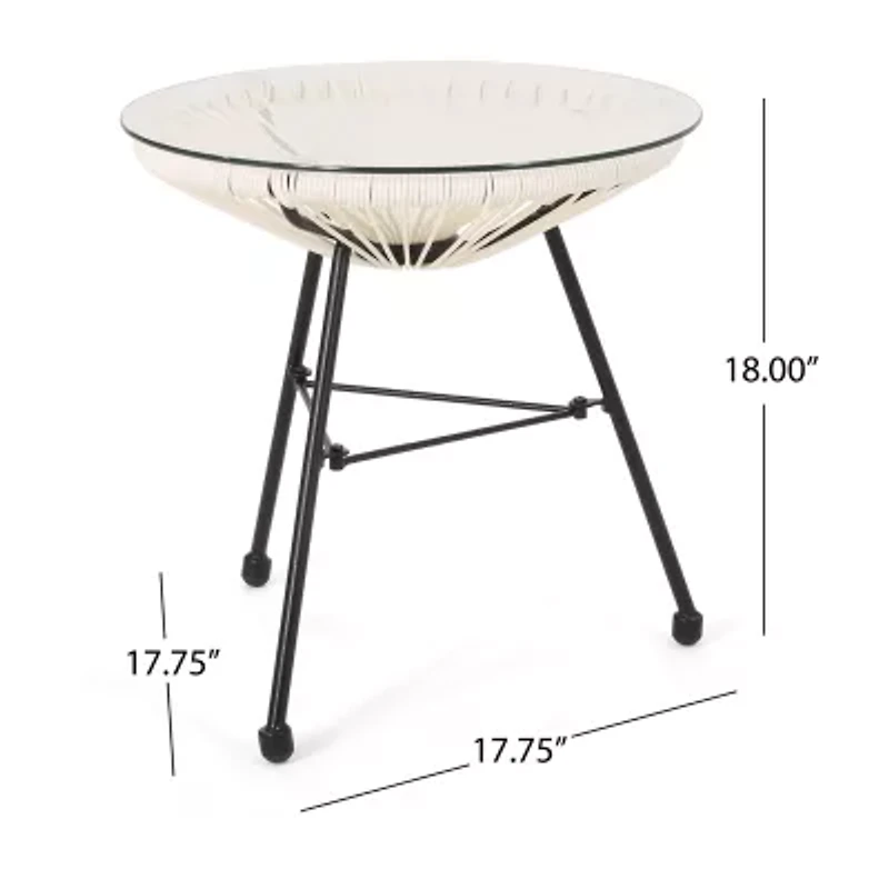 Nusa Iron Side Table