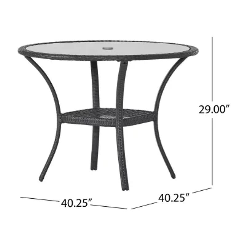 San Pico Iron Side Table