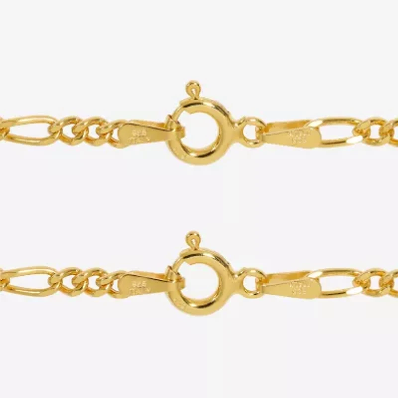 Made in Italy Womens 24K Gold Over Silver 2-pc. Jewelry Set