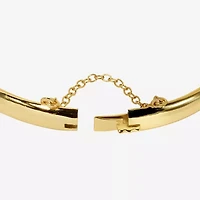 Womens 24K Gold Over Silver Bangle Bracelet