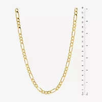 Made in Italy Womens 24K Gold Over Silver Inch Link Necklace