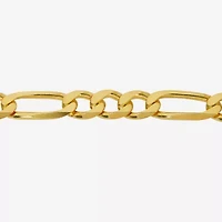 Made in Italy Womens 24K Gold Over Silver 24 Inch Link Necklace