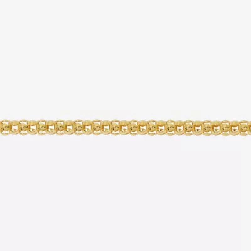Made in Italy Womens 24K Gold Over Silver Sterling Silver 24 Inch Perfectina Chain Necklace