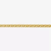 Made in Italy Womens 24K Gold Over Silver Sterling Silver 24 Inch Perfectina Chain Necklace