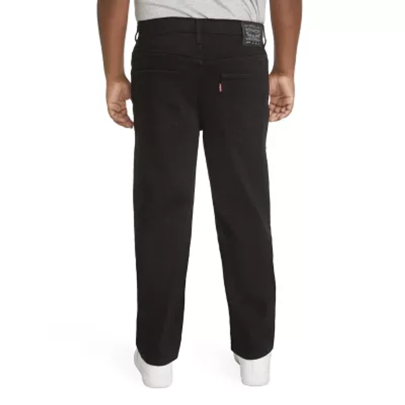 Levi's Big Kid Boys Adjustable Waist Husky Mid Rise 511 Slim Fit Jean