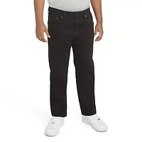 Levi's Big Kid Boys Adjustable Waist Husky Mid Rise 511 Slim Fit Jean