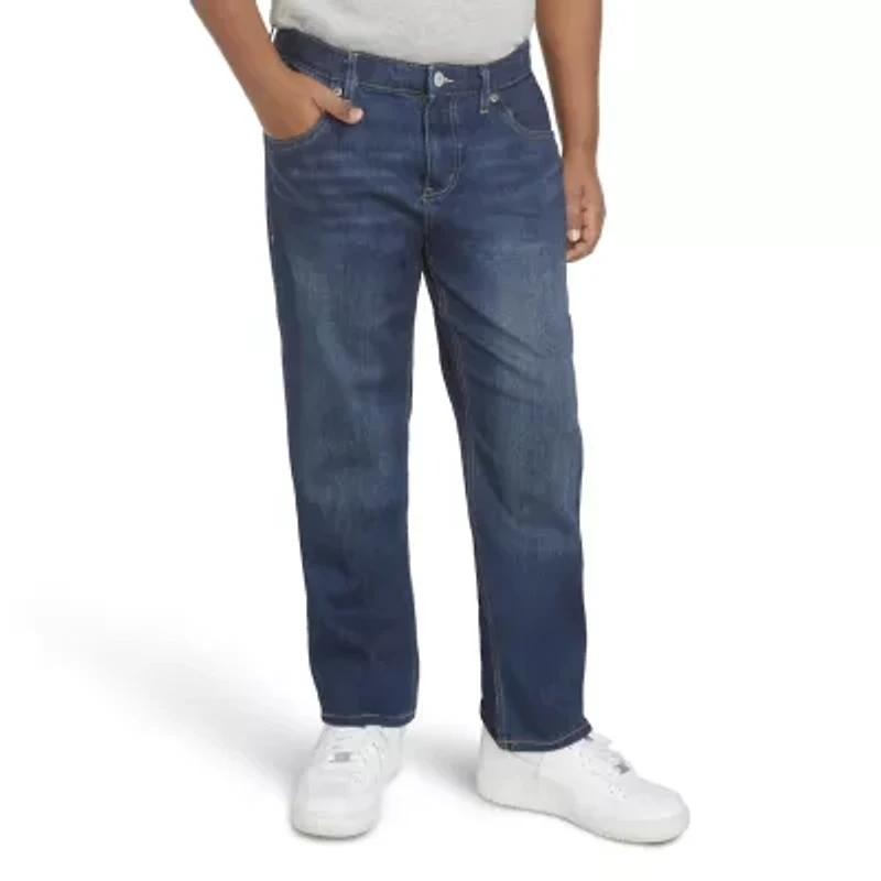 Levi's® Big Kid Boys Adjustable Waist Husky Mid Rise 511™ Slim Fit Jean