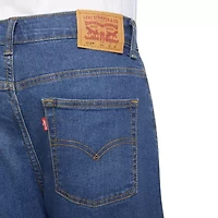 Levi's Big Kid Boys Adjustable Waist Husky Mid Rise 514 Straight Leg Jean