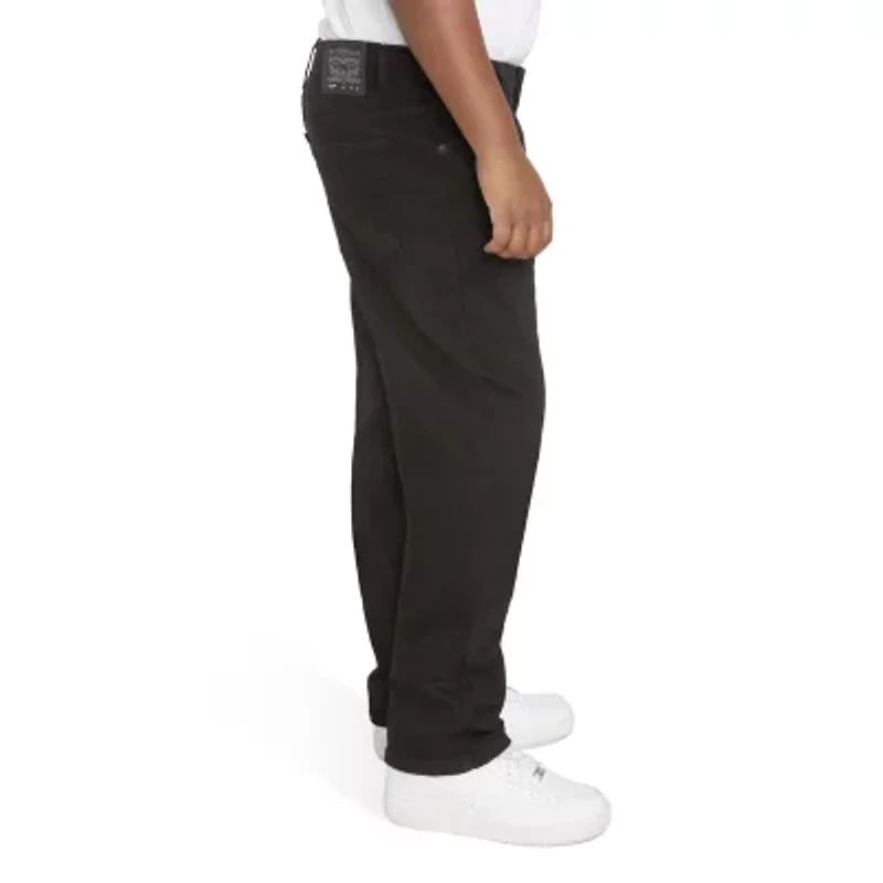 Levi's Big Kid Boys Adjustable Waist Husky Mid Rise 502 Regular Fit Jean
