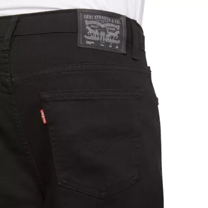 Levi's Big Kid Boys Adjustable Waist Husky Mid Rise 502 Regular Fit Jean
