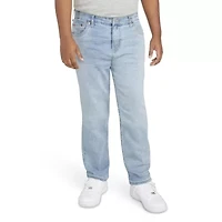 Levi's® Big Kid Boys Adjustable Waist Husky Mid Rise 502™ Regular Fit Jean