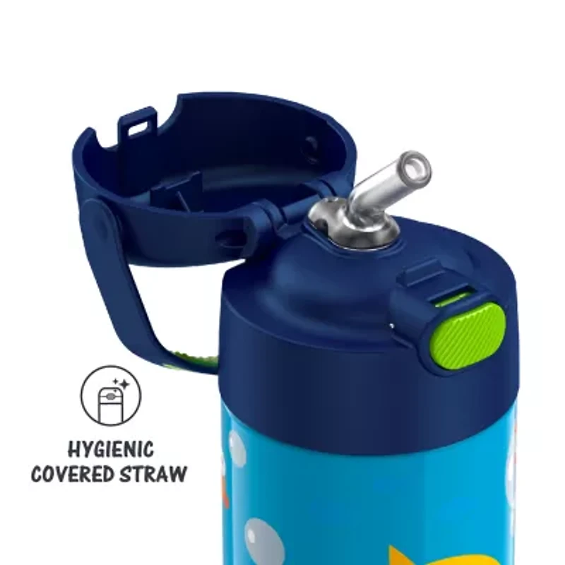 Thermos Shark Stainless Steel 12oz.Funtainer Water Bottle