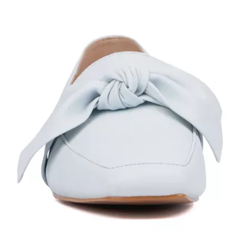 New York & Company Dominica Womens Moc Closed Toe Loafers