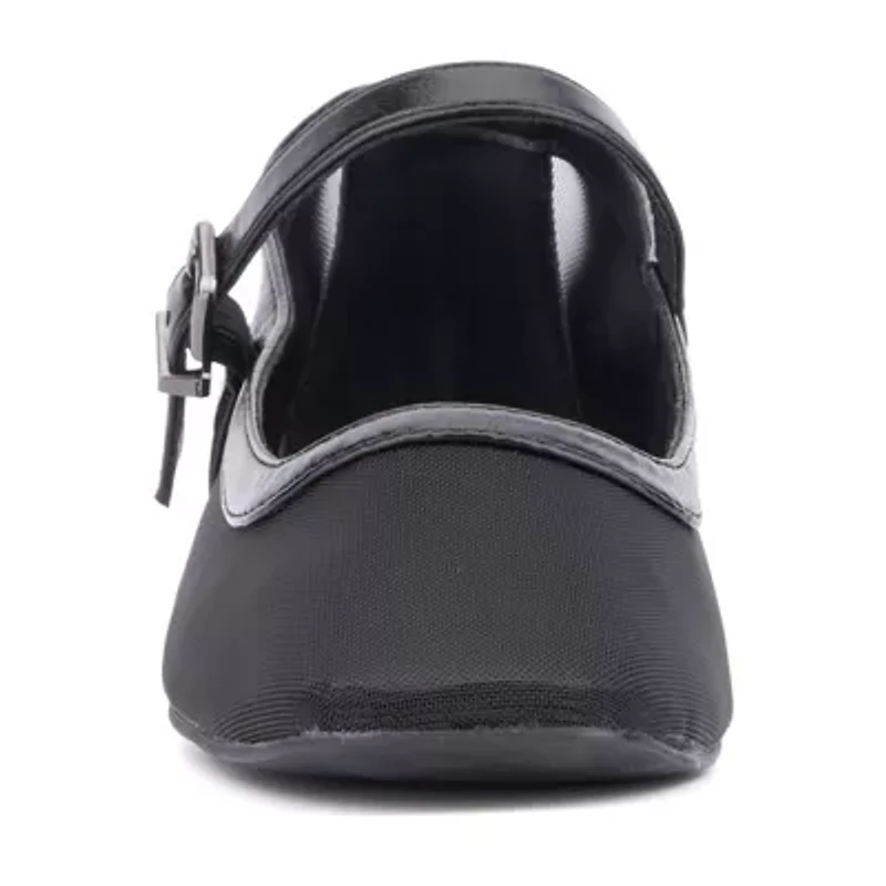 New York & Company Page 2 Womens Square Closed Toe Mary Jane Shoes