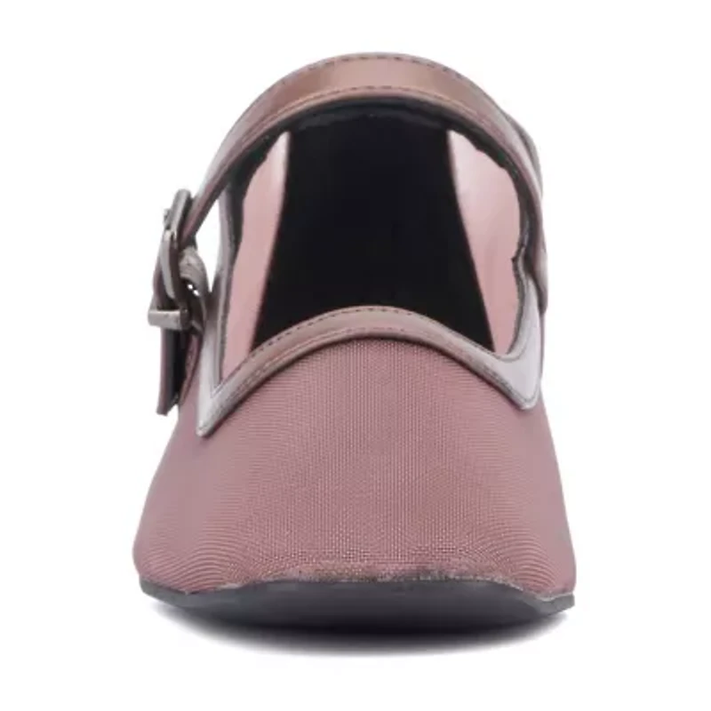 New York & Company Page 2 Womens Square Closed Toe Mary Jane Shoes