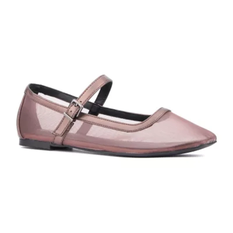 New York & Company Page 2 Womens Square Closed Toe Mary Jane Shoes