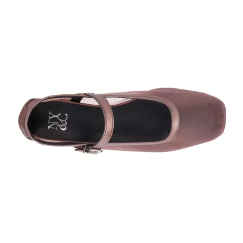 New York & Company Page 2 Womens Square Closed Toe Mary Jane Shoes