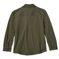 Thereabouts Little & Big Kid Boys Long Sleeve Regular Fit Button-Down Shirt