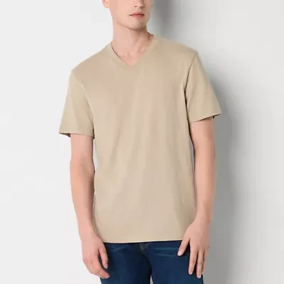Arizona Mens V Neck Short Sleeve T-Shirt